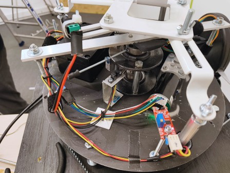 Préparation du moteur pour la rotation