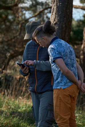 Déambulation et de prises de vues dans le parc (©Léa Molinier)