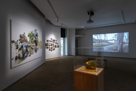 Vue globale de la seconde partie de l'exposition (partie « Critique »)