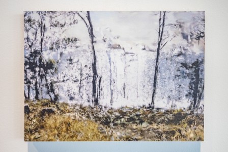 « Contre études », 9 impressions sur bois peint