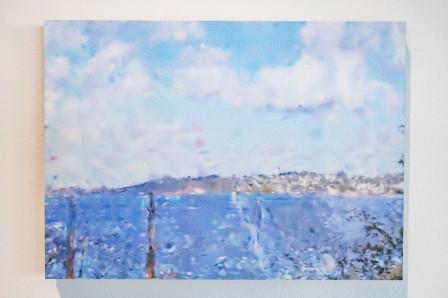 « Contre études », 9 impressions sur bois peint