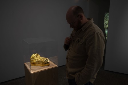 « Reliquaire », vue d'ensemble de la sculpture