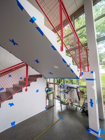 Étape 1 : scan 3D du lycée