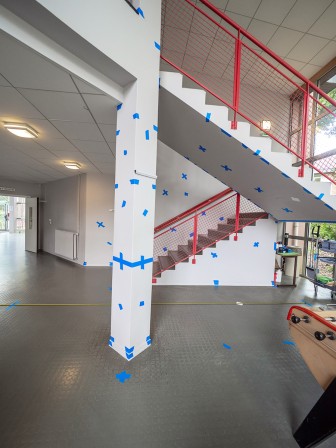 Étape 1 : scan 3D du lycée