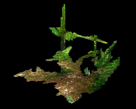 Fungus Coloniæ, Primordia - Rendu final sous un des axes